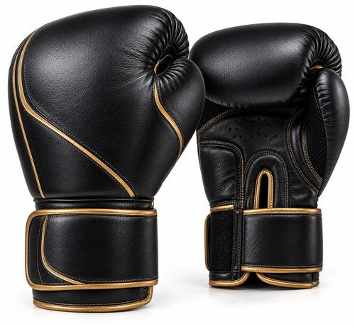 Premium black gold boxing - gold,