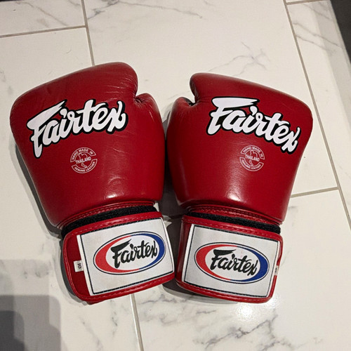 Fairtex bgv1 red leather - red,