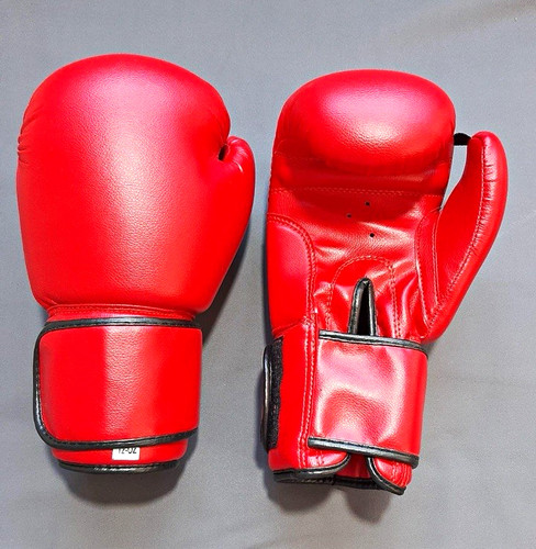 Red boxing training - red,