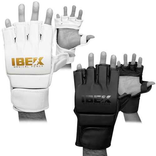 Leather mma gloves body combat - body,