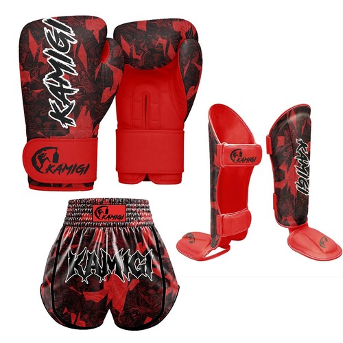 Kamigi boxing gloves - boxing, shin