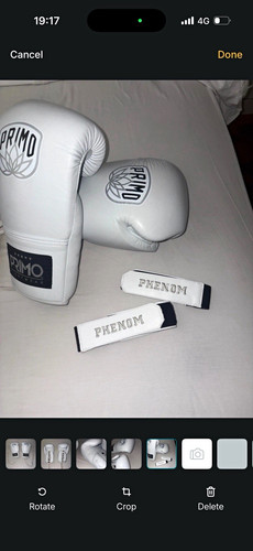 Primo fightwear white - white, lace-up