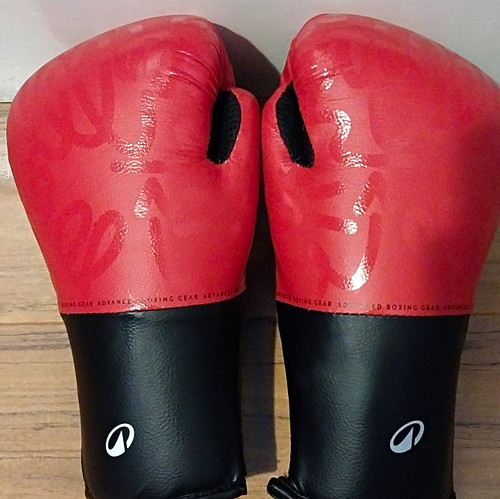 Red black boxing - red/black, training