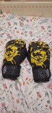 Boxing Gloves Black And Yellow