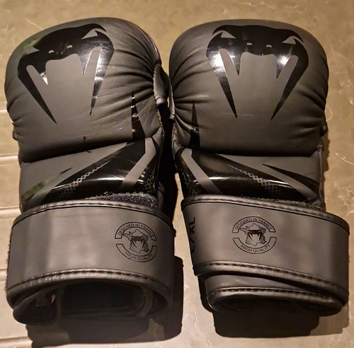 Venum black grey boxing - black/grey,